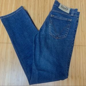 Dolce & Gabbana Straight Leg Jean